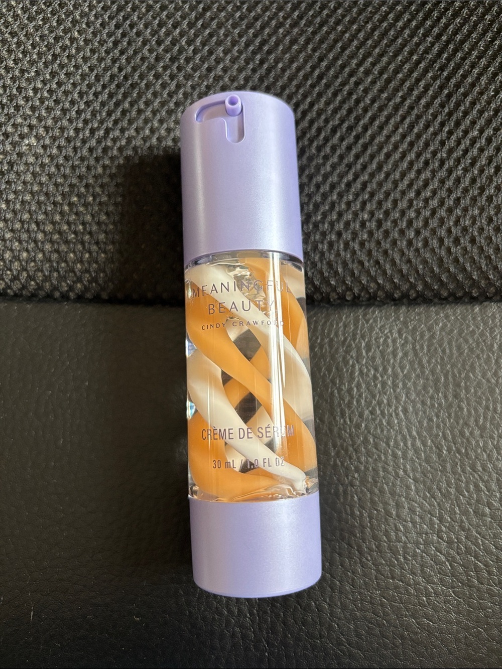Meaningful Beauty Crème de Sérum - Lavender & Coral-White Swirl